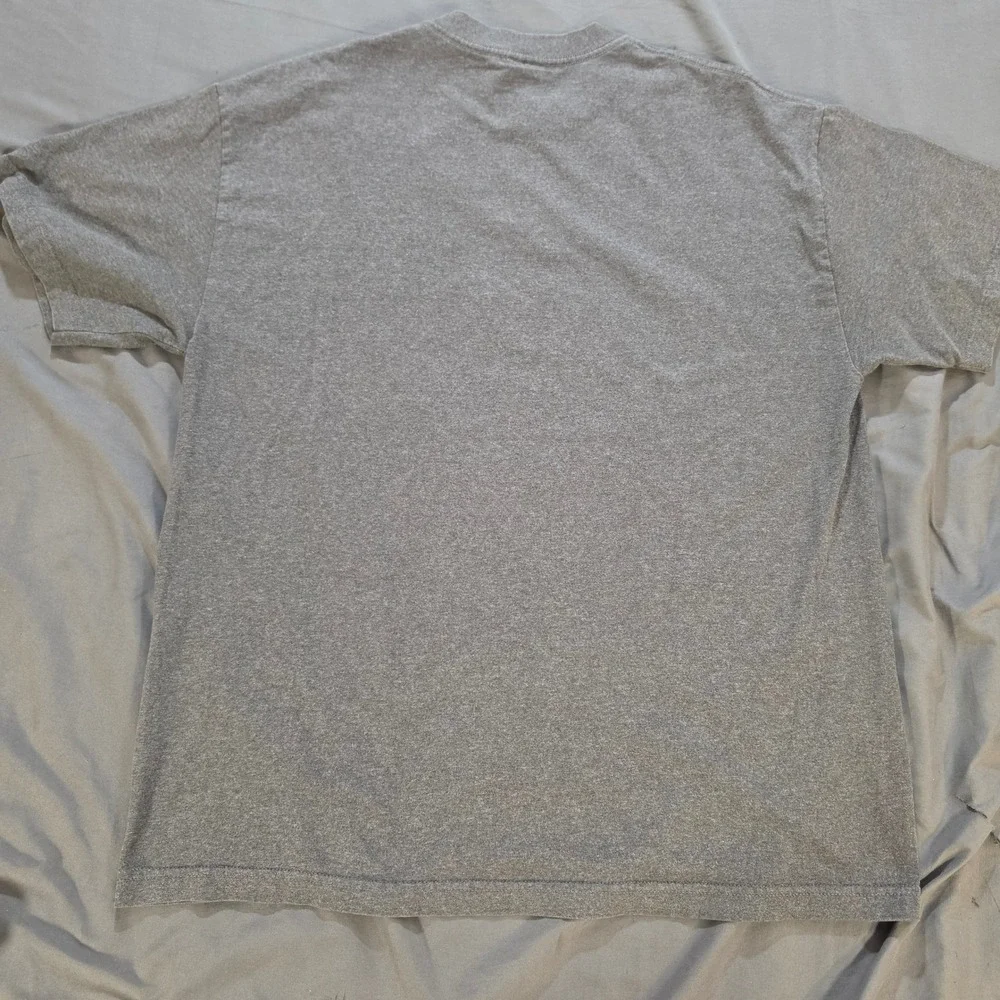 Vintage 2003 Led Zeppelin 1977 US Tour Graphic T-Shirt Gray XL Alstyle Myth Gem